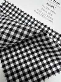3SG021 قطن جينغهام مطاطي طبيعي[نسيج / قماش] Chambray صور إضافية