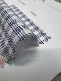 3SG016 بوبلين قطني بمربعات[نسيج / قماش] Chambray صور إضافية