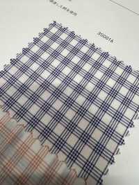 3SG016 بوبلين قطني بمربعات[نسيج / قماش] Chambray صور إضافية