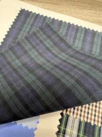 2SG006 قطن أمريكي بملمس الخوخ من الثمانينيات[نسيج / قماش] Chambray صور إضافية