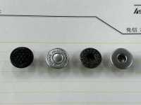 W-DKS WALDES® زر على شكل دونات بنقشة أرابيسك ونجمة 17mm[أزرار] أساهي فاستنر صور إضافية