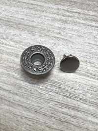 W-DKS WALDES® زر على شكل دونات بنقشة أرابيسك ونجمة 17mm[أزرار] أساهي فاستنر صور إضافية