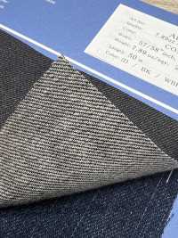 AB1231 7.89oz دنيم بخيط غير متساوٍ[نسيج / قماش] ALLBLUE صور إضافية