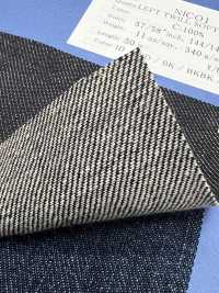 NICO1 دنيم ناعم باتجاه نسج أيسر[Textile / Fabric] ALLBLUE صور إضافية