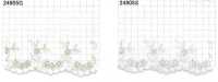 24905S ياقة أميرة من التول اللاميه الفضي[دانتيل] Kyowa Lace صور إضافية