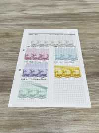 24905S ياقة أميرة من التول اللاميه الفضي[دانتيل] Kyowa Lace صور إضافية