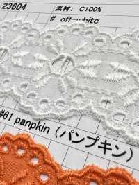 23604 دانتيل كيميائي ضيق Kyowa Lace صور إضافية