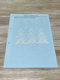 24386-T15 دانتيل تول شفاف مطرز Kyowa Lace صور إضافية
