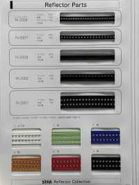 RI-2000 RI-2000 أجزاء عاكسة (عرض تقريبي 12 mm)[الأشرطة، والأشرطة القماشية، والحبال] STAR BRAND (Hoshika) صور إضافية