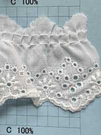 23535F دانتيل كشكش قطني[Lace] Kyowa Lace صور إضافية