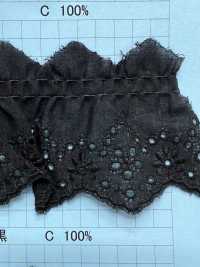 23535-19F دانتيل كشكش قطني Kyowa Lace صور إضافية