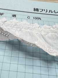 T23400F دانتيل كشكش قطني Kyowa Lace صور إضافية