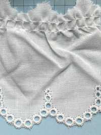 23439-1F دانتيل كشكش قطني Kyowa Lace صور إضافية