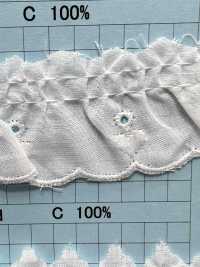 23461F دانتيل كشكش قطني[Lace] Kyowa Lace صور إضافية