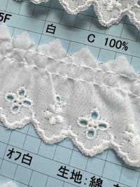 8265F دانتيل كشكش قطني[Lace] Kyowa Lace صور إضافية