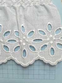 23402-1F دانتيل كشكش قطني Kyowa Lace صور إضافية