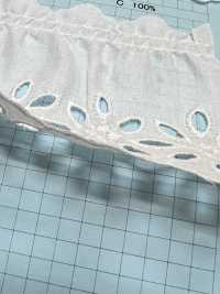23402-1F دانتيل كشكش قطني Kyowa Lace صور إضافية