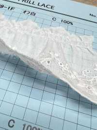 23709-1F دانتيل كشكشي قطني Kyowa Lace صور إضافية