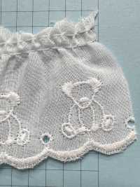 23468-1F دانتيل كشكشة قطني Kyowa Lace صور إضافية