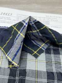 14415 سيرساكر تارتان مربعات قطن/بوليستر[نسيج / قماش] SUNWELL صور إضافية