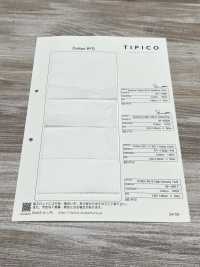 TP-1934-PS بوبلين عالي الكثافة 20x20 من القطن، مبيّض على القطعة[نسيج / قماش] TIPICO (Kuwamura Textile) صور إضافية