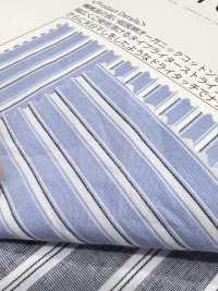 OGN-1005ST قماش تايب رايتر العضوي الفاخر المخطط[Textile / Fabric] TIPICO (Kuwamura Textile) صور إضافية