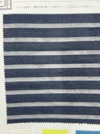 KKF2940-58 شيفون بخطوط أفقية بعرض واسع[Textile / Fabric] Uni Textile (Komon Kobo) صور إضافية