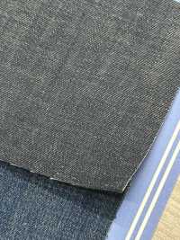 HI1074 دينم مصبوغ بالحبال بلون الإنديغو الطبيعي بوزن 10.4 أوقية[Textile / Fabric] ALLBLUE صور إضافية