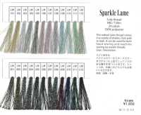 SPARKLE-LARE خيط لاميه لامع ثلاثي الفتل FUJIX صور إضافية