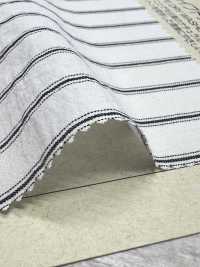 BC3592 قطن عضوي مخطط بتشطيب الغسل الجاف[نسيج / قماش] COSMO TEXTILE صور إضافية