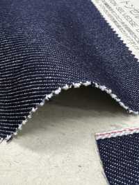 BJ0708 دنيم مطاطي سيلفدج بخيط غير متساوٍ عضوي (13.3 أونصة)[نسيج / قماش] COSMO TEXTILE صور إضافية
