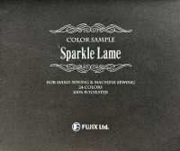 FUJIX-SAMPLE-25 بطاقة عينات Lame・Sparkle Lame FUJIX صور إضافية