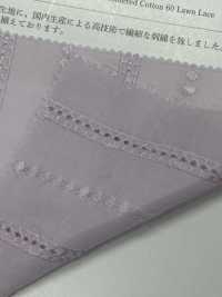 KCL518-D443 60 لاون دانتيل[Textile / Fabric] Uni Textile (Komon Kobo) صور إضافية