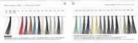 FUJIX-SAMPLE-31 King E-Guard بطاقة عينات خيط الخياطة FUJIX صور إضافية