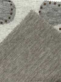 8025-1865-1 محاك جاكار منقط بثلاثة ألوان[Textile / Fabric] HOKKOH صور إضافية