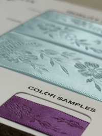 1300 ساتان جاكار[Ribbons, Tapes, And Cords] UNITED RIBBONS صور إضافية