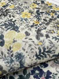 7025-1610-4 لاون 60 بنقشة زهور متوسطة[Textile / Fabric] HOKKOH صور إضافية