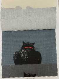 AP52101 Black Cat Oxford (رول)[نسيج / قماش] COSMO TEXTILE صور إضافية