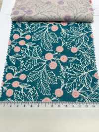 4025-1840-1 قماش لاون قطني مطرز بنقشة زهور[Textile / Fabric] HOKKOH صور إضافية