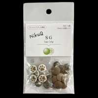 SGQ CL SG13mm NikuQ[المثبتات الضاغطة والحلقات المعدنية] Kajitech صور إضافية