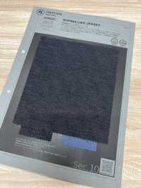 1099520 جيرسي بمظهر الدنيم SUPIMA LIKE JERSEY[Textile / Fabric] Takisada صور إضافية