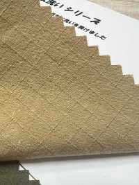 HK2986GW قطن ريبستوب، مصبوغ بصبغة بيجمنت + OW[Textile / Fabric] KOYAMA صور إضافية