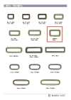 SQ-RING4 حلقة مستطيلة عالية البروز 24mm