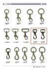 TRIGGER-SNAP-HOOK-3 ميني برأس مربع Aminus