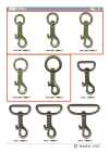 TRIGGER-SNAP-HOOK-6 مشبك زنبركي صغير برأس دائرية