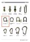 HORSEHOE-SHACKLE شاكل على شكل حدوة حصان 10mm