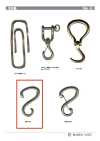S-HOOK خطاف على شكل S