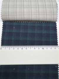 4SG001 تويل قطني ممشط بمربعات[نسيج / قماش] Chambray صور إضافية