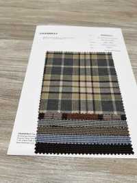 4SG002(1) تويل قطني ممشط بنقشة مربعات[Textile / Fabric] Chambray صور إضافية