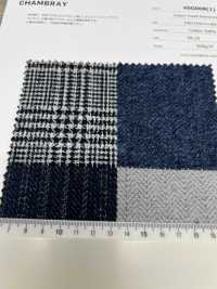 4SG008(1) باتشورك تويد قطني[Textile / Fabric] Chambray صور إضافية